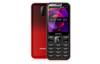 INTEX GSM MOBILE ULTRA G3+(Red + Black)