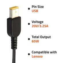 ARTIS AR506 65W LAPTOP CHARGER-LENOVO