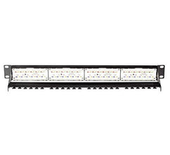 DIGISOL UNSHIELDED 24 PORT FULL LOADED PATCH PANEL