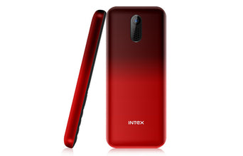 INTEX GSM MOBILE ULTRA G3+(Red + Black)