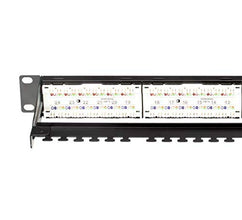 DIGISOL UNSHIELDED 24 PORT FULL LOADED PATCH PANEL