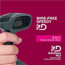 FINGERS QUICKSCAN WIRELESS BARCODE SCANNER