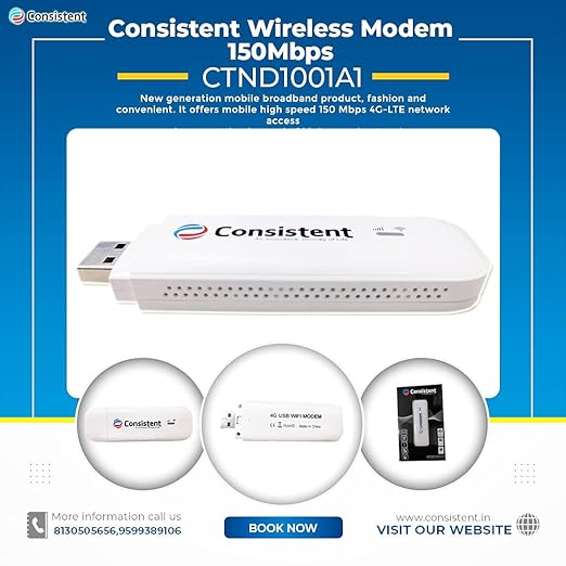 CONSISTENT 4GB WIFI ROUTER(CT-4GR-TAW-X)