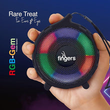 FINGER BLUETOOTH SPEAKER RGB-GEM
