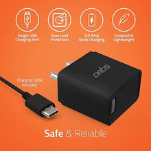 ARTIS UQC 100 3.0 USB WALL CHARGER(C TYPE) 3A