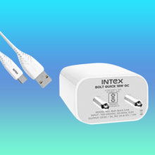 INTEX BOLT QUICK 18W QC MOBILE CHARGES(WHITE)